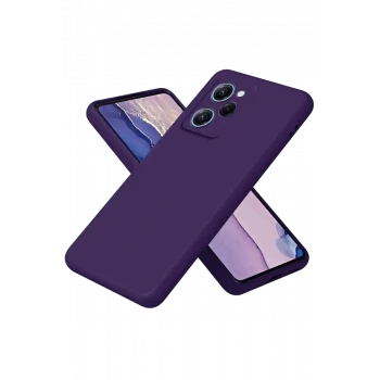 Newface Xiaomi Poco X5 Pro 5G Nano içi Kadife Silikon - Mor