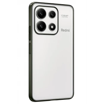 Newface Xiaomi Poco X6 Pro Kılıf Razer Lensli Silikon - Yeşil