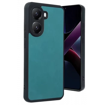 Newface Xiaomi Poco X7 Pro Kılıf Aras Deri Kapak - Açık Yeşil
