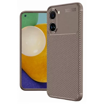 Newface Xiaomi Poco X7 Pro Kılıf Auto Focus Karbon Kapak - Gri