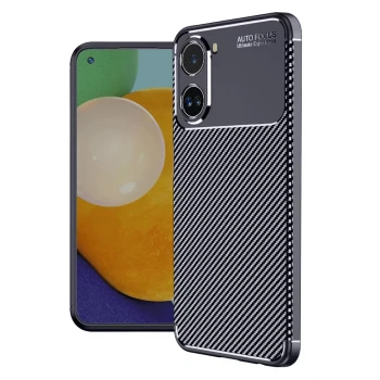 Newface Xiaomi Poco X7 Pro Kılıf Auto Focus Karbon Kapak - Lacivert