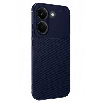 Newface Xiaomi Poco X8 Pro Auto Focus Karbon Kapak - Lacivert