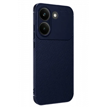 Newface Xiaomi Poco X8 Pro Auto Focus Karbon Kapak - Lacivert