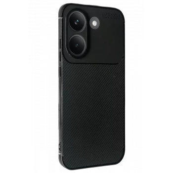 Newface Xiaomi Poco X8 Pro Auto Focus Karbon Kapak - Siyah