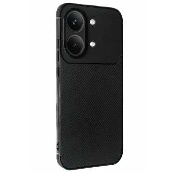 Newface Xiaomi Poco X8 Pro Max Auto Focus Karbon Kapak - Siyah