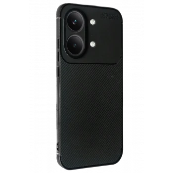 Newface Xiaomi Poco X8 Pro Max Auto Focus Karbon Kapak - Siyah