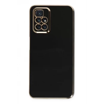 Newface Xiaomi Redmi 10 2022 Kılıf Volet Silikon - Siyah