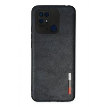 Newface Xiaomi Redmi 10C Kılıf Loop Deri Silikon - Lacivert