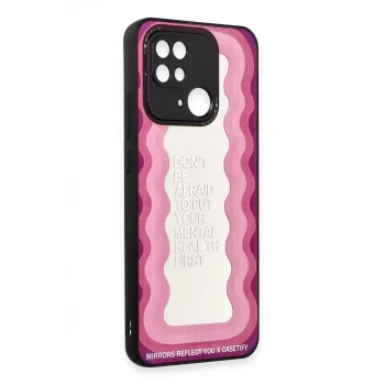 Newface Xiaomi Redmi 10C Kılıf Mirror Desenli Kapak - Mirror - 11
