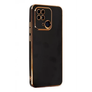 Newface Xiaomi Redmi 10C Kılıf Volet Silikon - Siyah