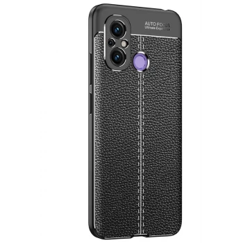 Newface Xiaomi Redmi 12C Kılıf Auto Focus Kapak - Siyah