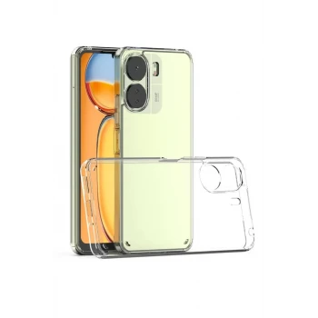 Newface Xiaomi Redmi 13C Kılıf Lüx Şeffaf Silikon