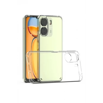 Newface Xiaomi Redmi 13C Kılıf Lüx Şeffaf Silikon