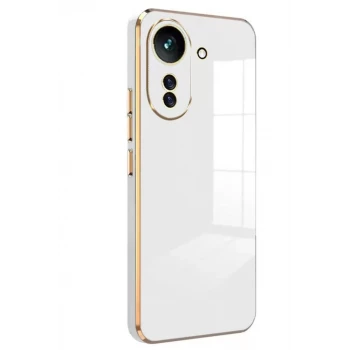 Newface Xiaomi Redmi 13C Kılıf Volet Silikon - Beyaz