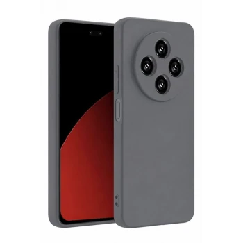 Newface Xiaomi Redmi 14C Kılıf First Silikon - Gri