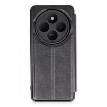 Newface Xiaomi Redmi 14C Kılıf Flip Cover - Siyah