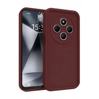Newface Xiaomi Redmi 14C Kılıf Viera Silikon - Bordo