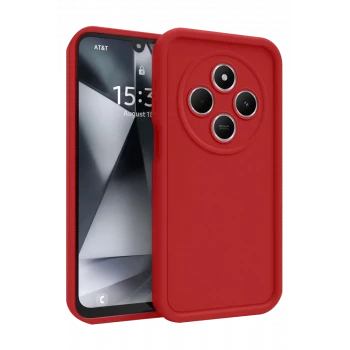 Newface Xiaomi Redmi 14C Kılıf Viera Silikon - Kırmızı
