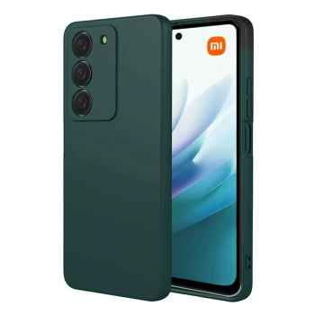 Newface Xiaomi Redmi 15 4G First Silikon - Koyu Yeşil