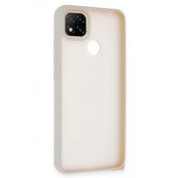 Newface Xiaomi Redmi 9C Kılıf Elegant Kapak - Pudra