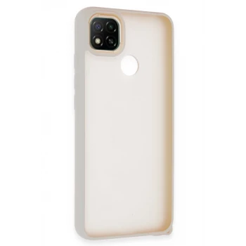 Newface Xiaomi Redmi 9C Kılıf Elegant Kapak - Pudra