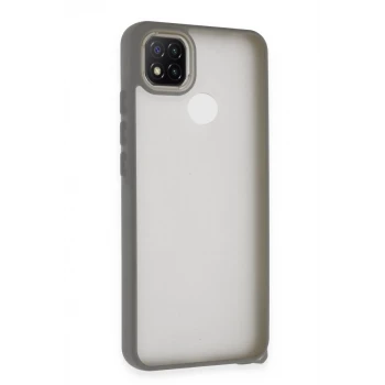 Newface Xiaomi Redmi 9C Kılıf Elegant Kapak - Titan Gri