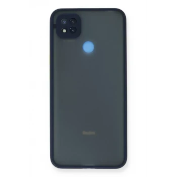 Newface Xiaomi Redmi 9C Kılıf Montreal Silikon Kapak - Lacivert
