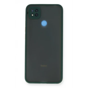 Newface Xiaomi Redmi 9C Kılıf Montreal Silikon Kapak - Yeşil