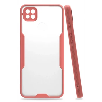 Newface Xiaomi Redmi 9C Kılıf Platin Silikon - Pembe
