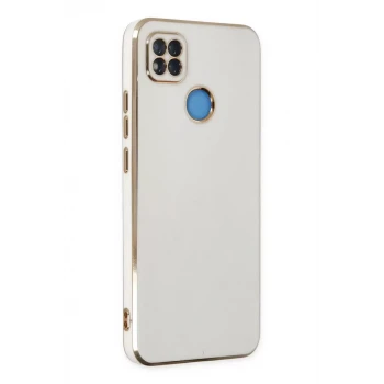 Newface Xiaomi Redmi 9C Kılıf Volet Silikon - Beyaz