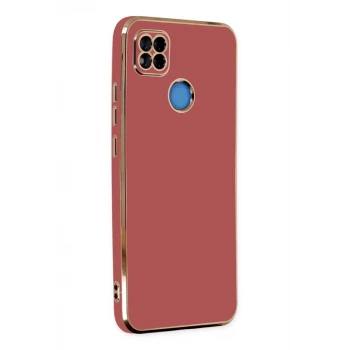 Newface Xiaomi Redmi 9C Kılıf Volet Silikon - Kırmızı