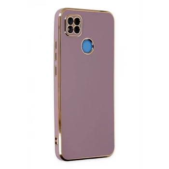 Newface Xiaomi Redmi 9C Kılıf Volet Silikon - Mor