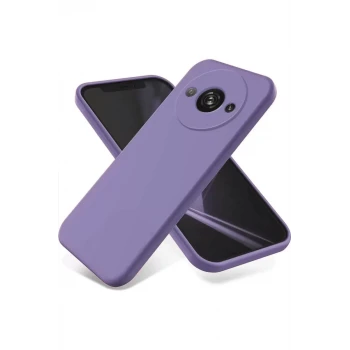 Newface Xiaomi Redmi A3 4G Kılıf First Silikon - Lila