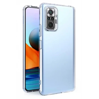 Newface Xiaomi Redmi Note 10 5G Kılıf Lüx Şeffaf Silikon
