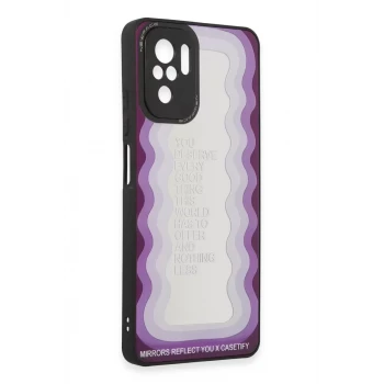 Newface Xiaomi Redmi Note 10 Kılıf Mirror Desenli Kapak - Mirror - 5