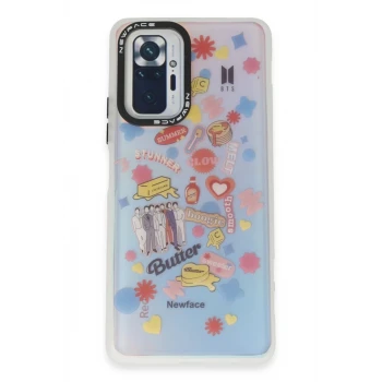 Newface Xiaomi Redmi Note 10 Pro Kılıf Estoril Desenli Kapak - Estoril - 16