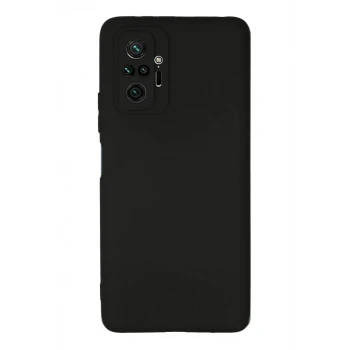 Newface Xiaomi Redmi Note 10 Pro Kılıf First Silikon - Siyah