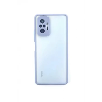 Newface Xiaomi Redmi Note 10 Pro Kılıf Montreal Silikon Kapak - Gri
