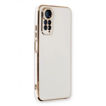 Newface Xiaomi Redmi Note 11 Kılıf Volet Silikon - Beyaz