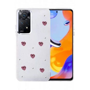 Newface Xiaomi Redmi Note 11 Pro Fiyonk Desenli Kapak - Desen 3