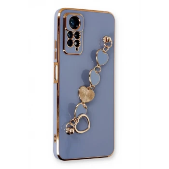 Newface Xiaomi Redmi Note 11 Pro Kılıf Esila Silikon - Gri