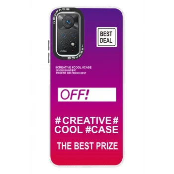 Newface Xiaomi Redmi Note 11 Pro Kılıf Estoril Desenli Kapak - Estoril - 9
