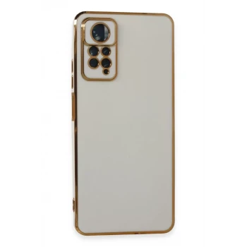 Newface Xiaomi Redmi Note 11 Pro Kılıf Volet Silikon - Beyaz