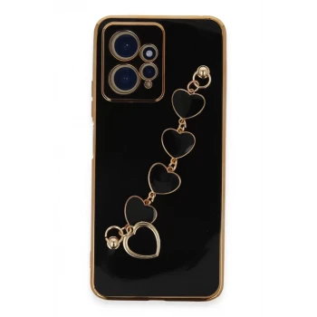 Newface Xiaomi Redmi Note 12 4G Kılıf Esila Silikon - Siyah
