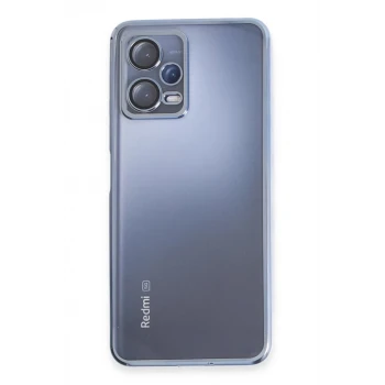 Newface Xiaomi Redmi Note 12 5G Kılıf Razer Lensli Silikon - Açık Mavi