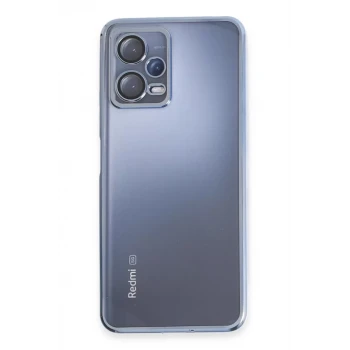 Newface Xiaomi Redmi Note 12 5G Kılıf Razer Lensli Silikon - Açık Mavi