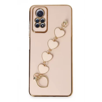 Newface Xiaomi Redmi Note 12 Pro 4G Kılıf Esila Silikon - Pudra