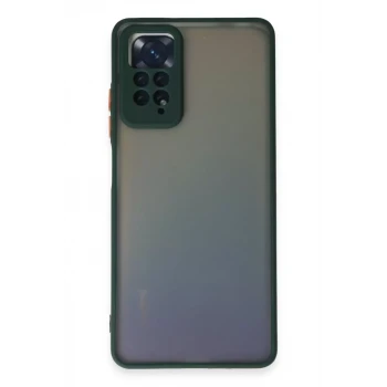 Newface Xiaomi Redmi Note 12 Pro 4G Kılıf Montreal Silikon Kapak - Yeşil
