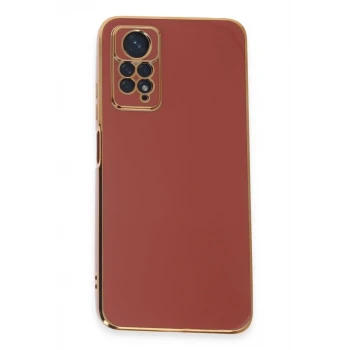 Newface Xiaomi Redmi Note 12 Pro 4G Kılıf Volet Silikon - Kırmızı