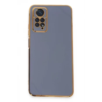 Newface Xiaomi Redmi Note 12 Pro 4G Kılıf Volet Silikon - Mavi